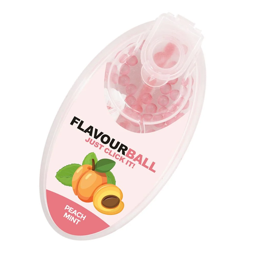 100 Coola Peach Flavor Balls i Pod