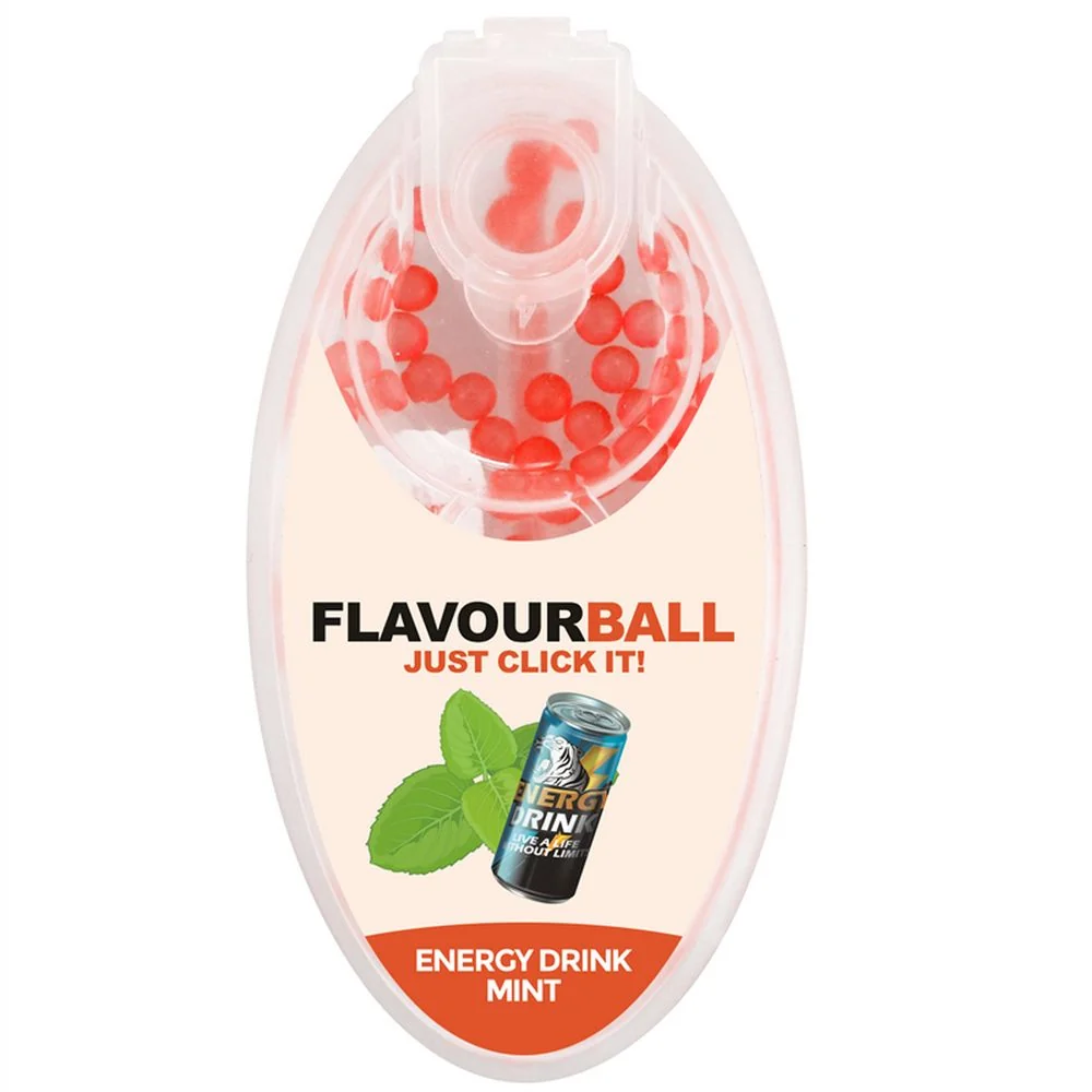 100 datorer Cool Energy Drink Mint Flavor Balls Pod