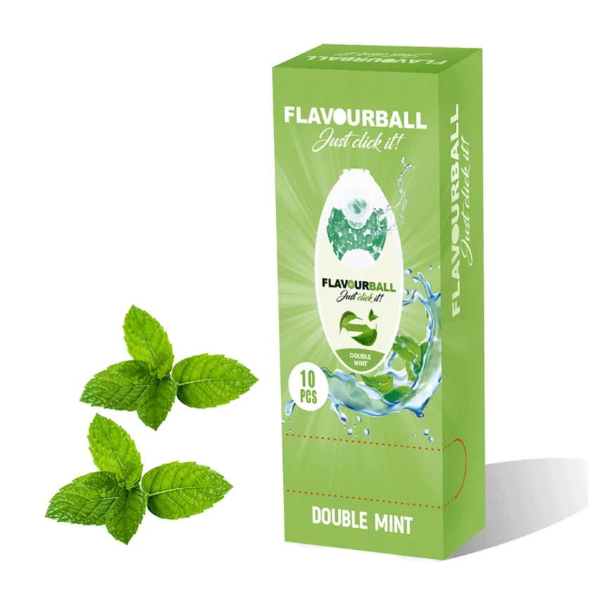 10 x 100 st Double Mint Flavor Balls Pod