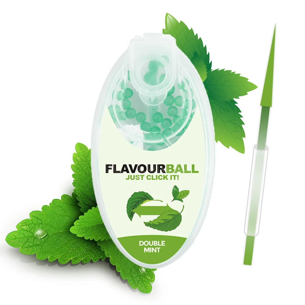 10 x 100 st Double Mint Flavor Balls Pod