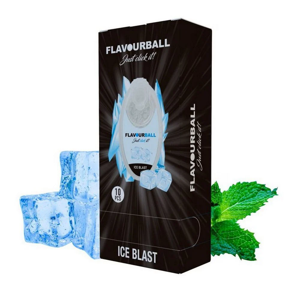 10 X 100 st ICE BLAST Flavor Balls Pod