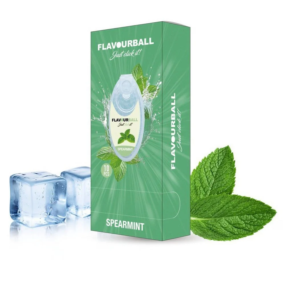 10 x 100 st Spearmint Flavor Balls Pod