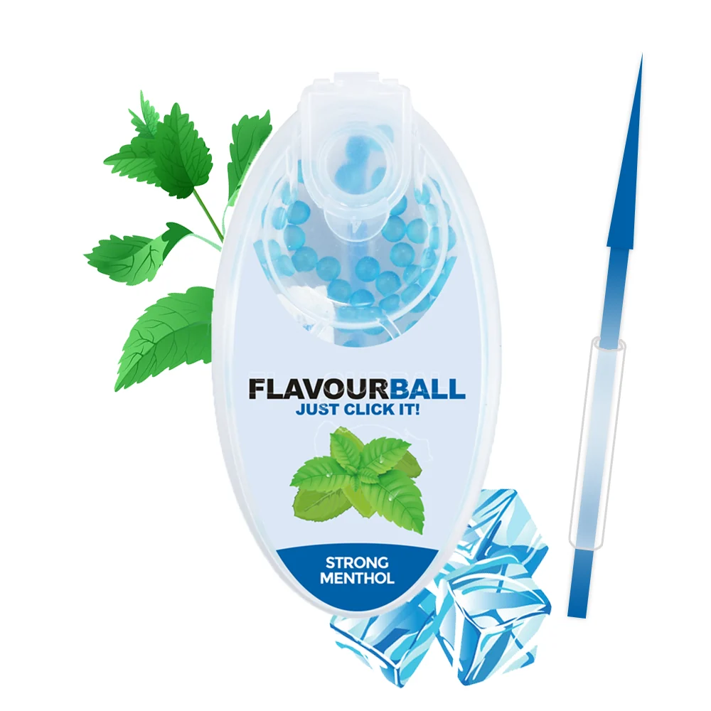 10 x 100 st Strong Menthol Flavor Balls Aroma Balls Pod