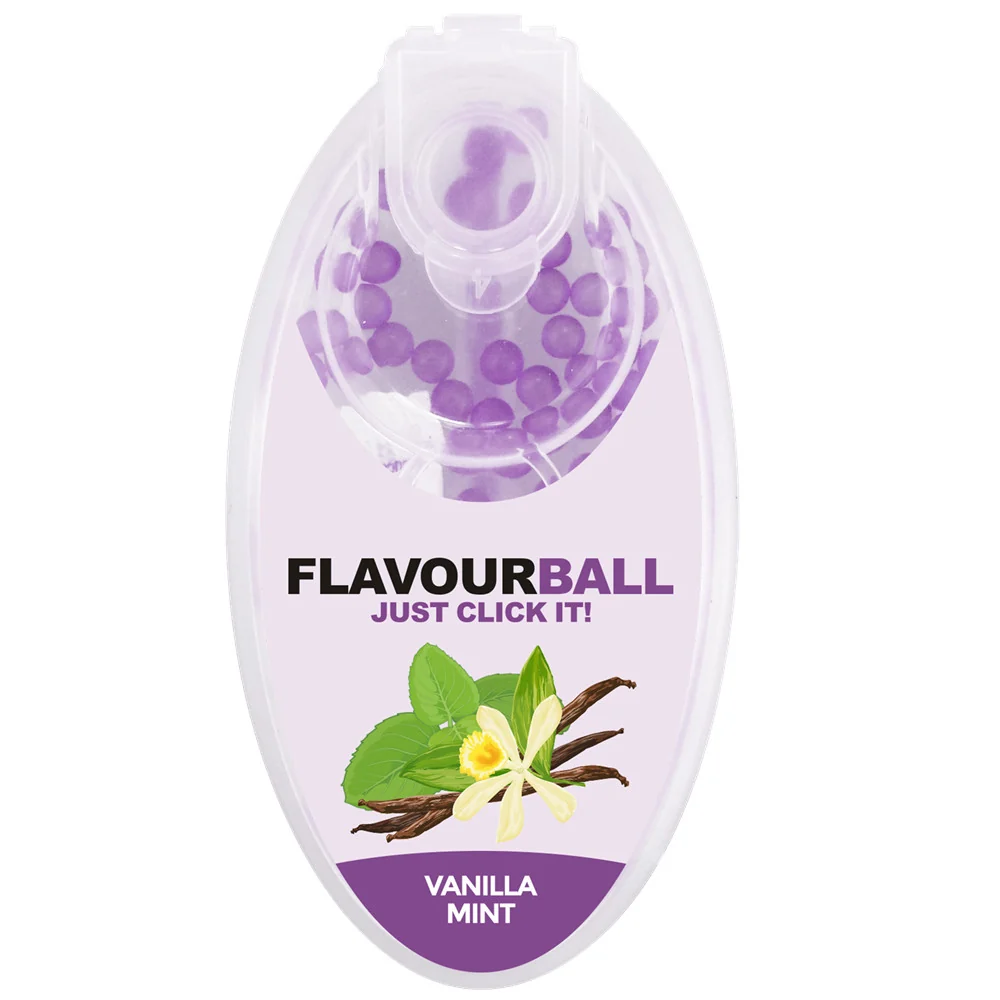 100 st Vanilj Mint Flavor Balls Pod