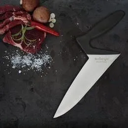 Anatomical kockkniv, soft touch - unik och lätt. 22,2 cm. Finns i 5 unika färger Bordeaux