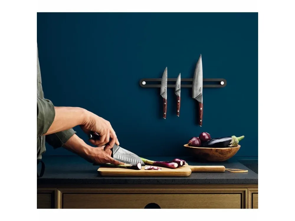 Eva Solo Skalkniv NORDIC KITCHEN 9 cm, pakkawood och damaskusstål