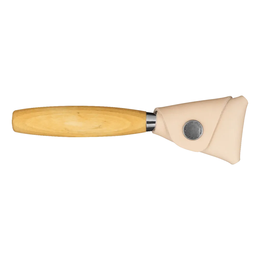 Krokkniv 162 Dubbeleggad med Läderslida – Morakniv