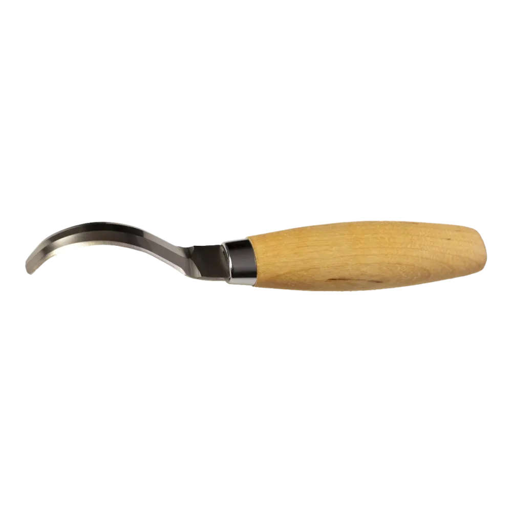 Krokkniv 163 Dubbeleggad med Läderslida – Morakniv