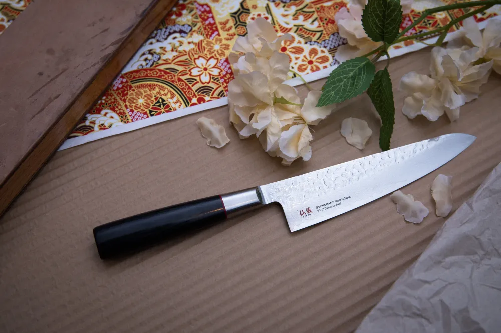Suncraft Senzo 11111 Slim Santoku 143mm