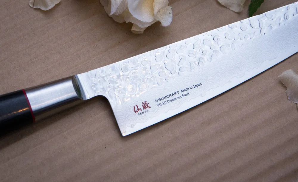 Suncraft Senzo 11111 Slim Santoku 143mm