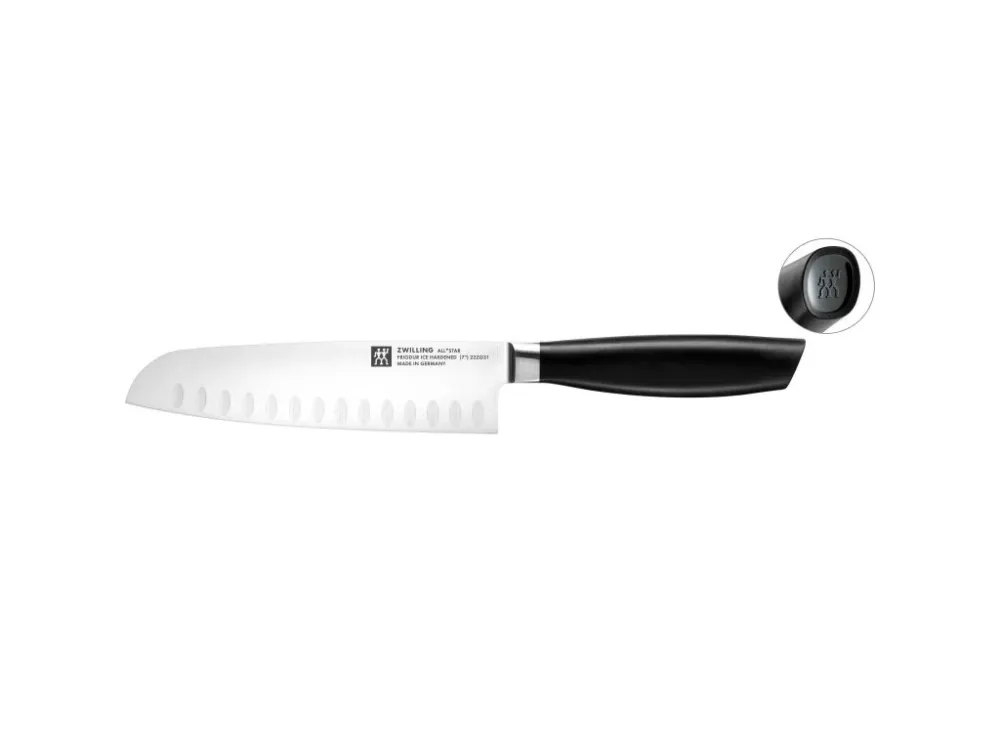 ZWILLING Santoku kniv ALL * STAR 18 cm, träkol logga, Zwilling