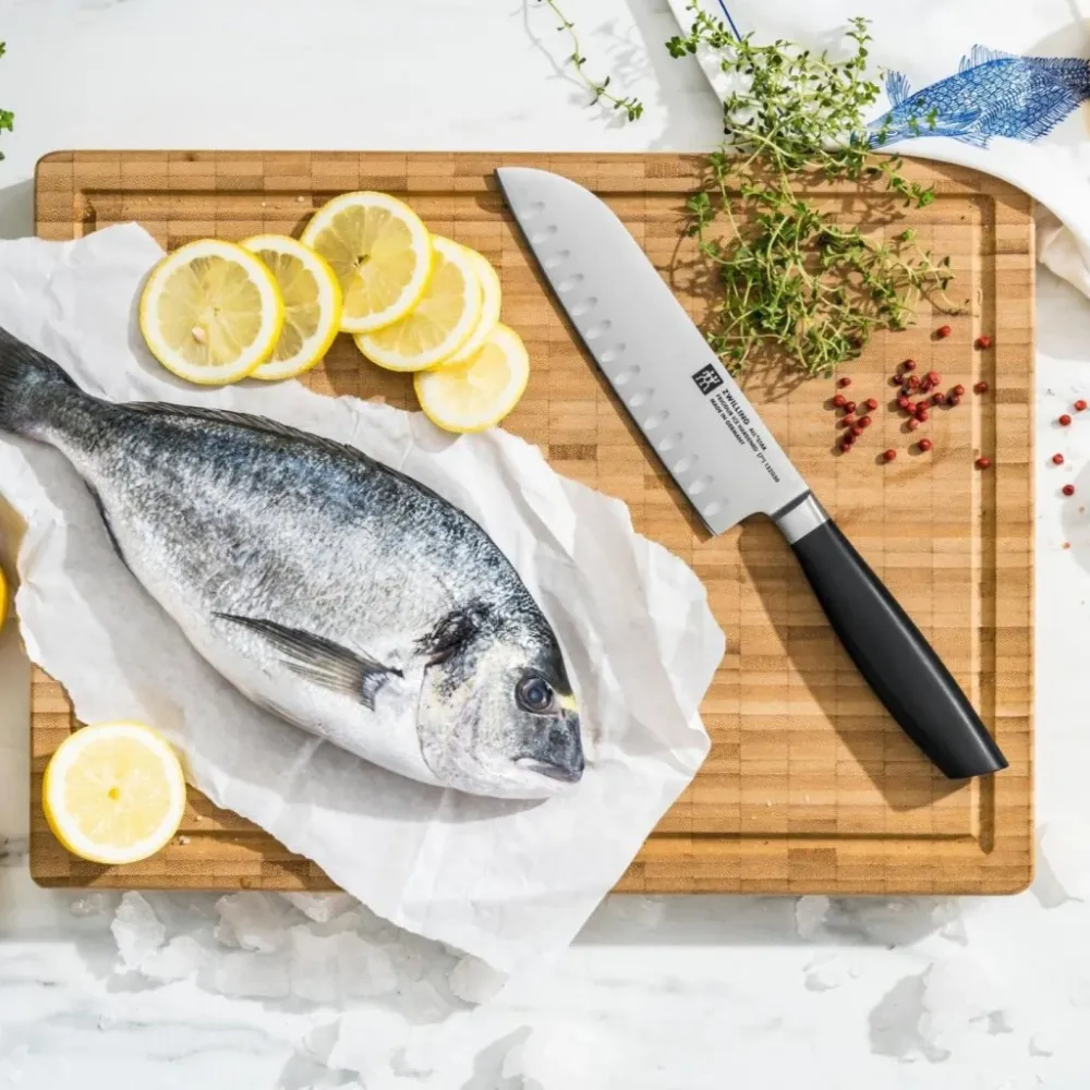 ZWILLING Santoku kniv ALL * STAR 18 cm, träkol logga, Zwilling