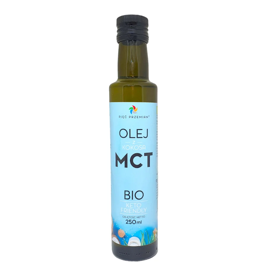 FEM FÖRÄNDRINGAR MCT-olja från kokosnöt EKO 250ml