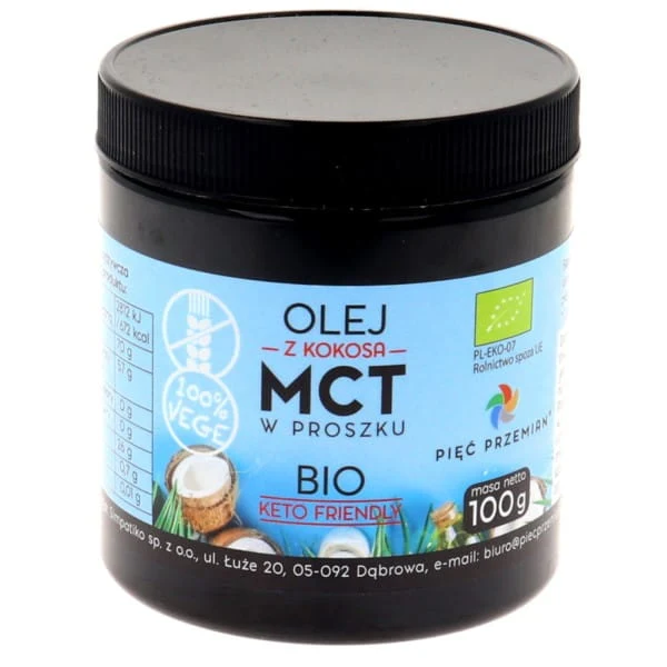 Five Transformations MCT-kokosnötsoljepulver 100 g