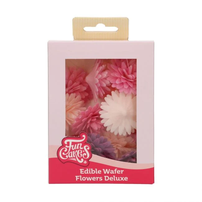 Set/12 Ätbara blommor Pompons / Tusenskönor Mix