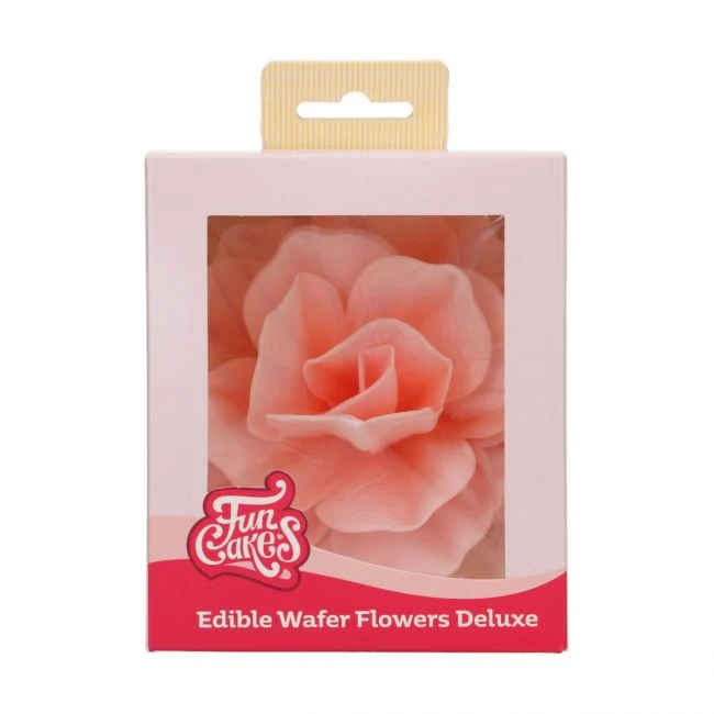 Ätbar blomma Pastella Rose
