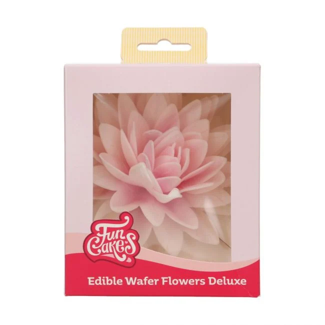 Ätbar blomma pion ros ombre 12,5cm