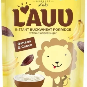 Bovetegröt med banan och kakao EKO 250 g