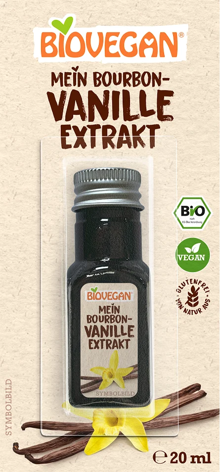 Glutenfri vanilj-päronextrakt EKO 20 ml - BIOVEGAN