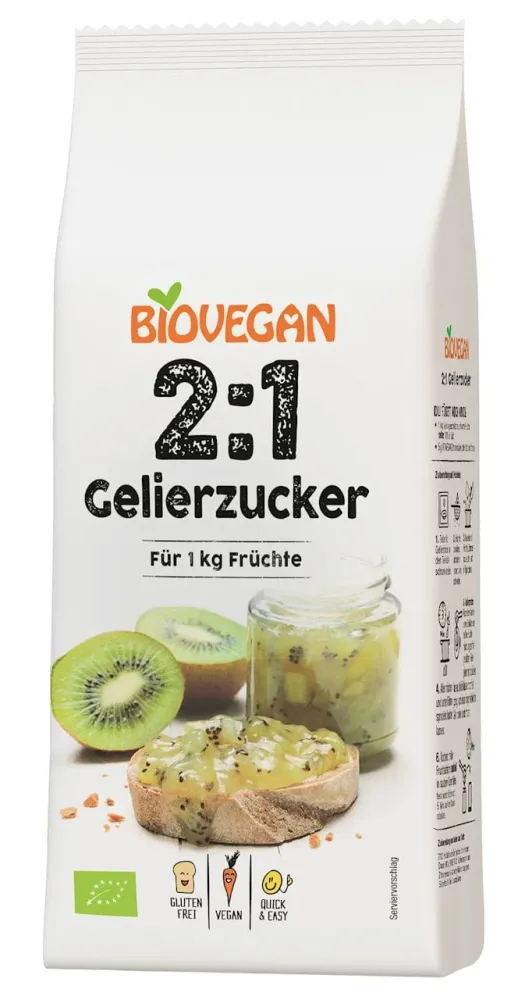 2:1 GELÉSOCKER EKO 500 g - BIOVEGAN