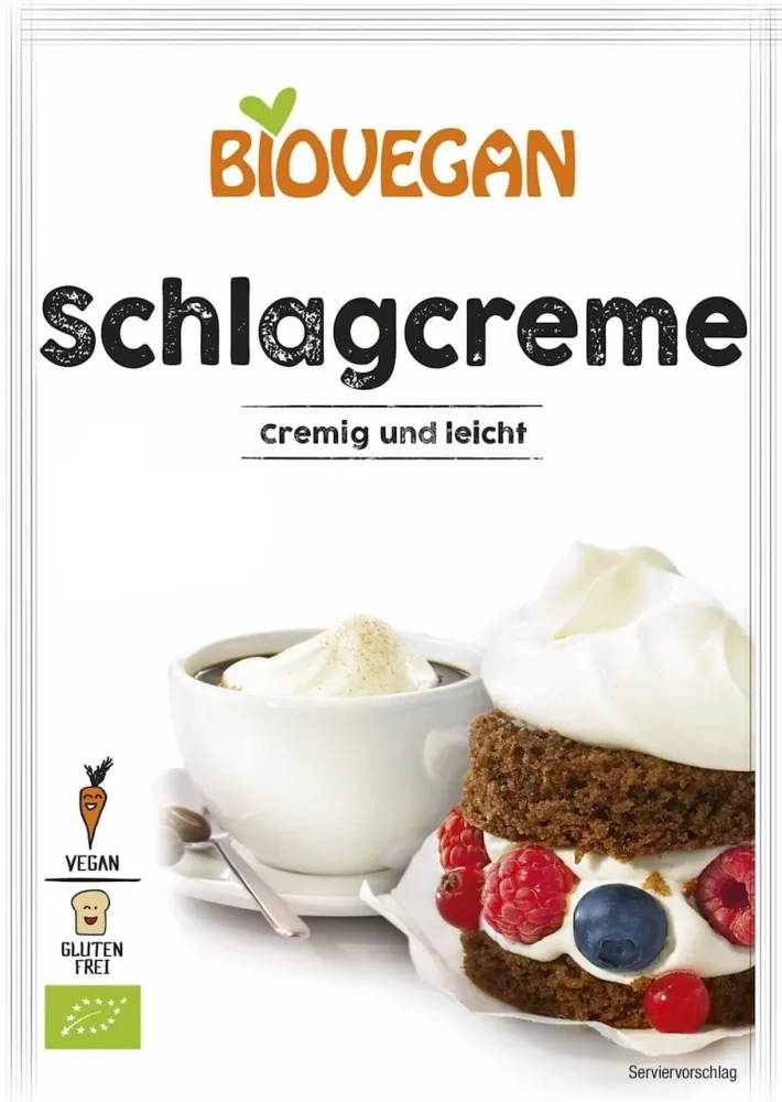 VIT KRÄMSPULVER SUBSTITUTE VEGAN GLUTENFRI ORGANISK 54 g - BIOVEGAN