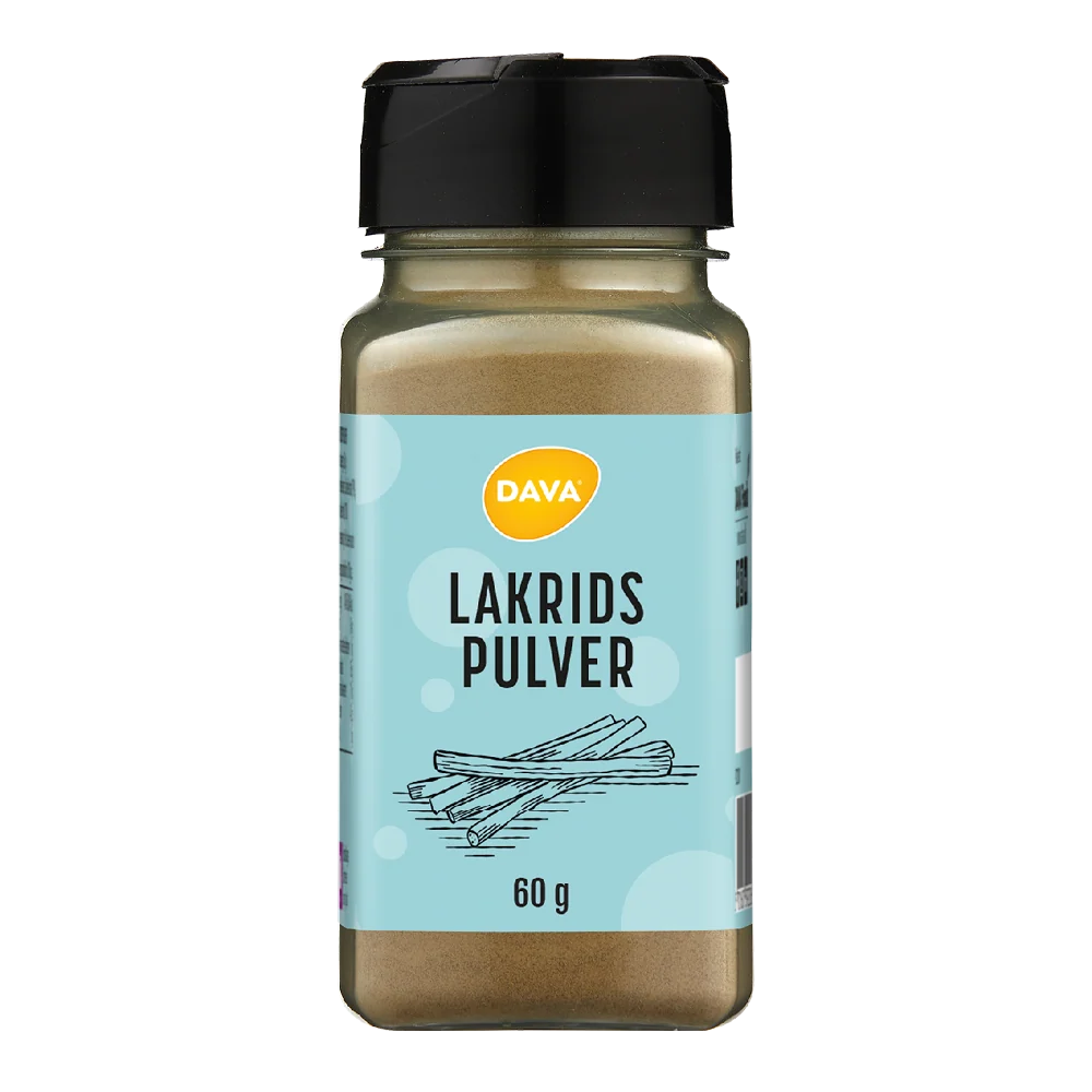 DAVA lakritspulver 60 g