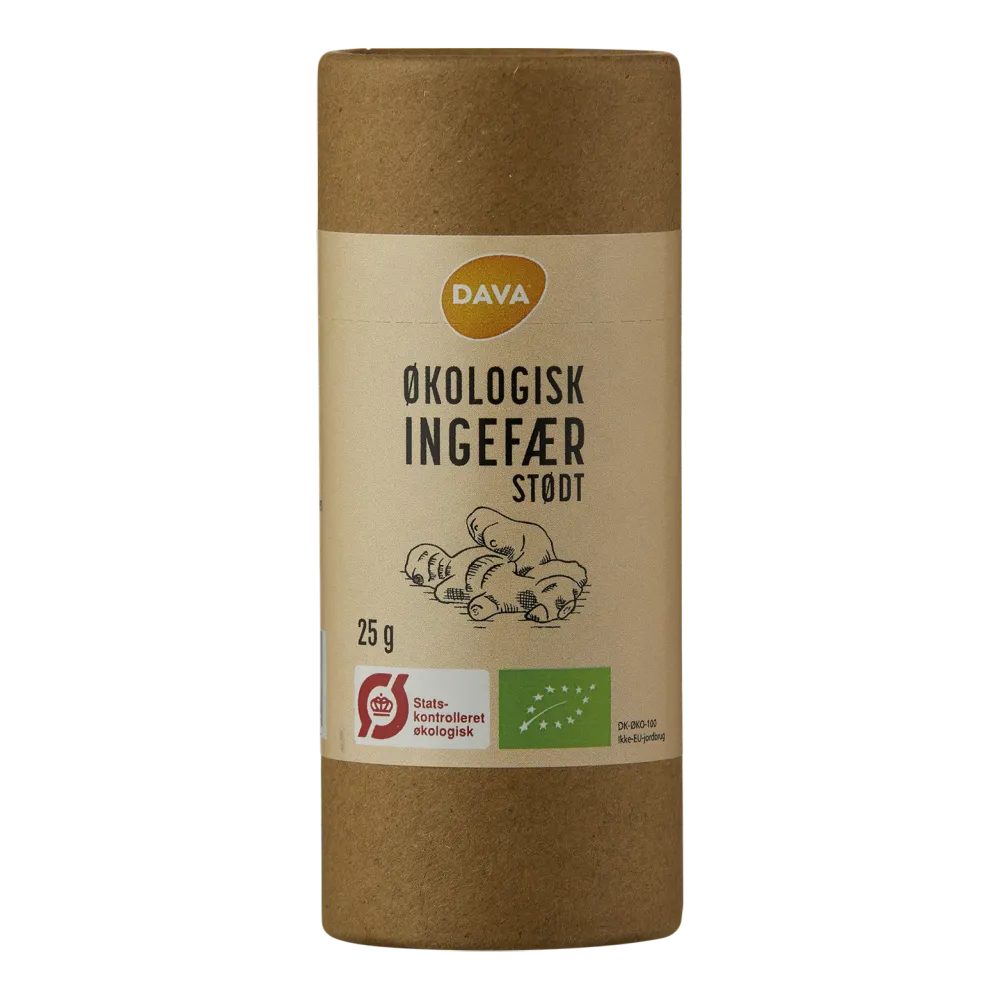 DAVA ekologisk malen ingefära 25 g
