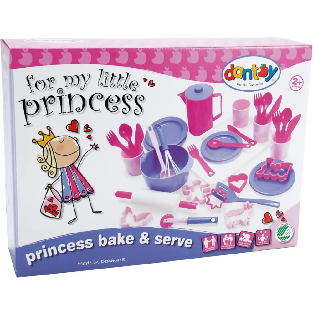 Dantoy My Little Princess Bage-Serv Adjust I Æske 35 Dele