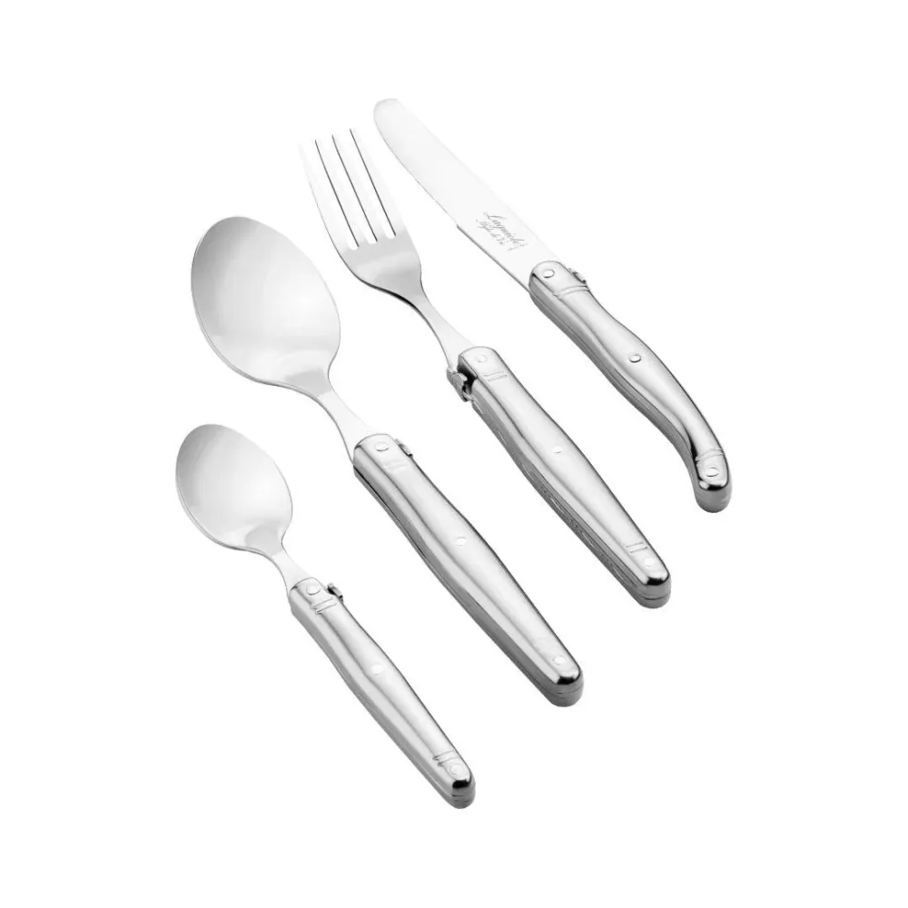 Laguiole Bestickset Stainless Steel ADJUST 24 Silver