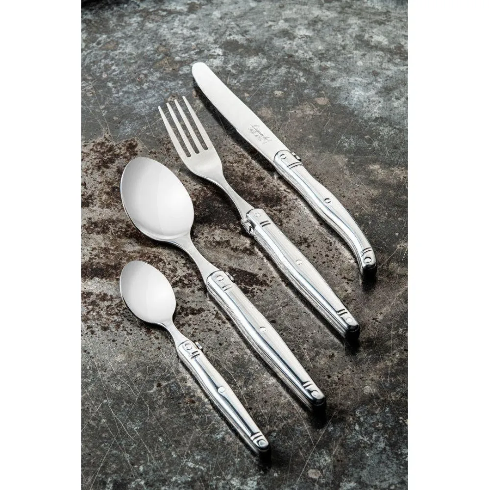 Laguiole Bestickset Stainless Steel ADJUST 24 Silver