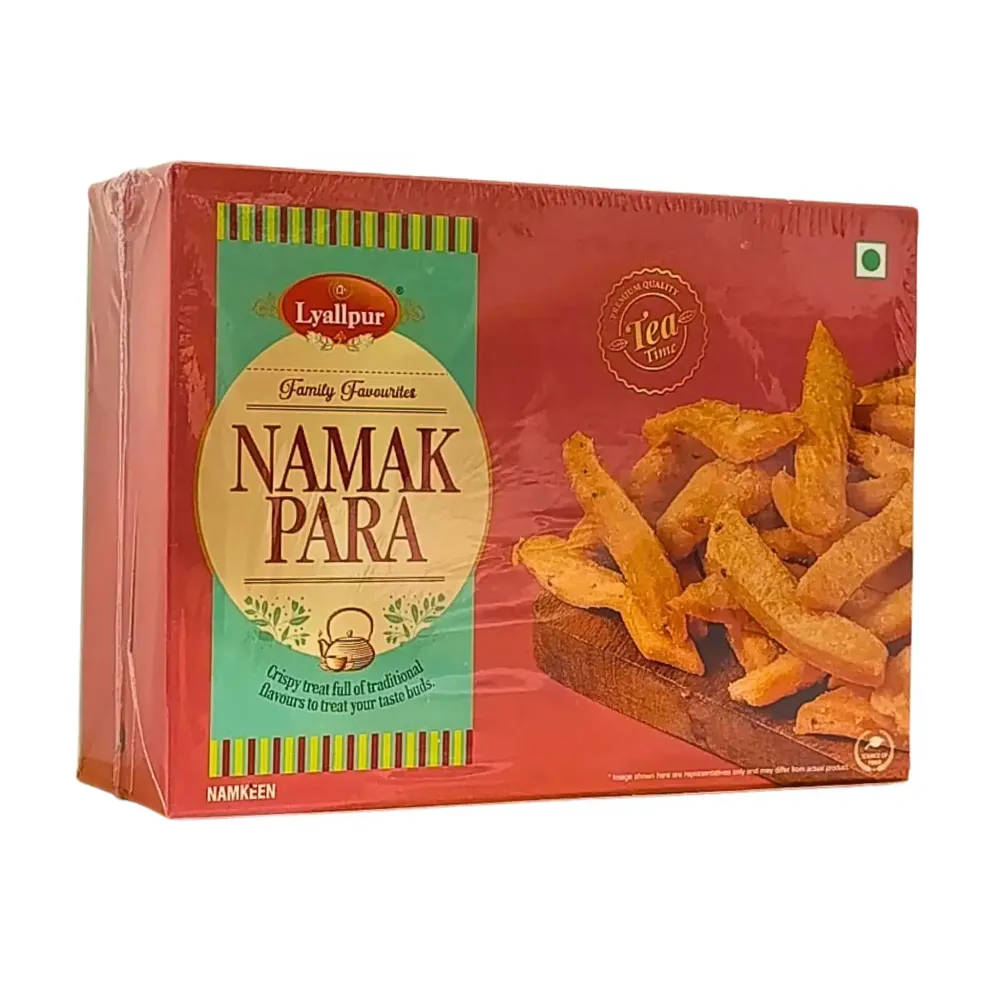Lyallpur Namak Para 350g – Utgående datum sep med garanti