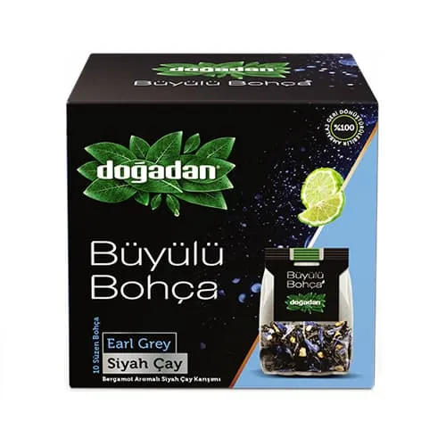 Dogadan Magical Bag Earl Grey Bergamot Smaksatt svart te - 10 tepåsar