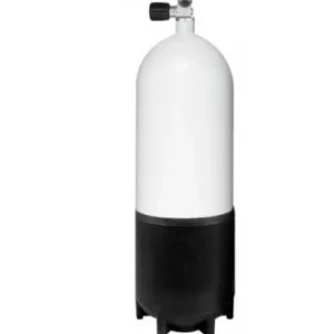 Dykkerflaske Stål 20 Liter 232 bar 204mm med Monoventil