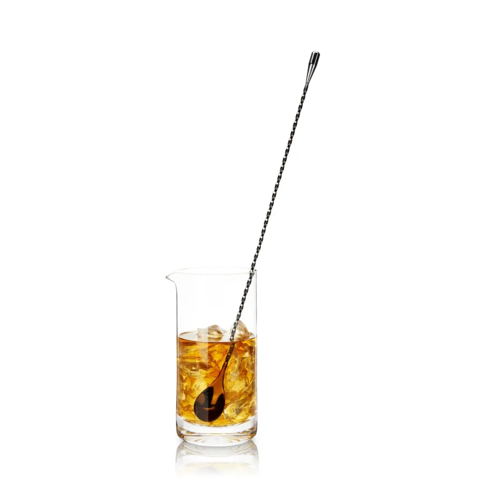 Glas FunNordic 40cm Viktad Barsked i Gunmetal av Viski®