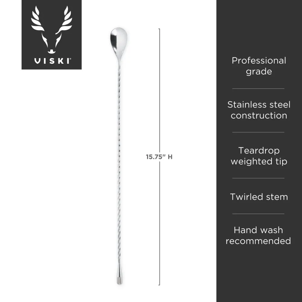 Glas FunNordic Harrison Viktad Barsked i platinum Viski®