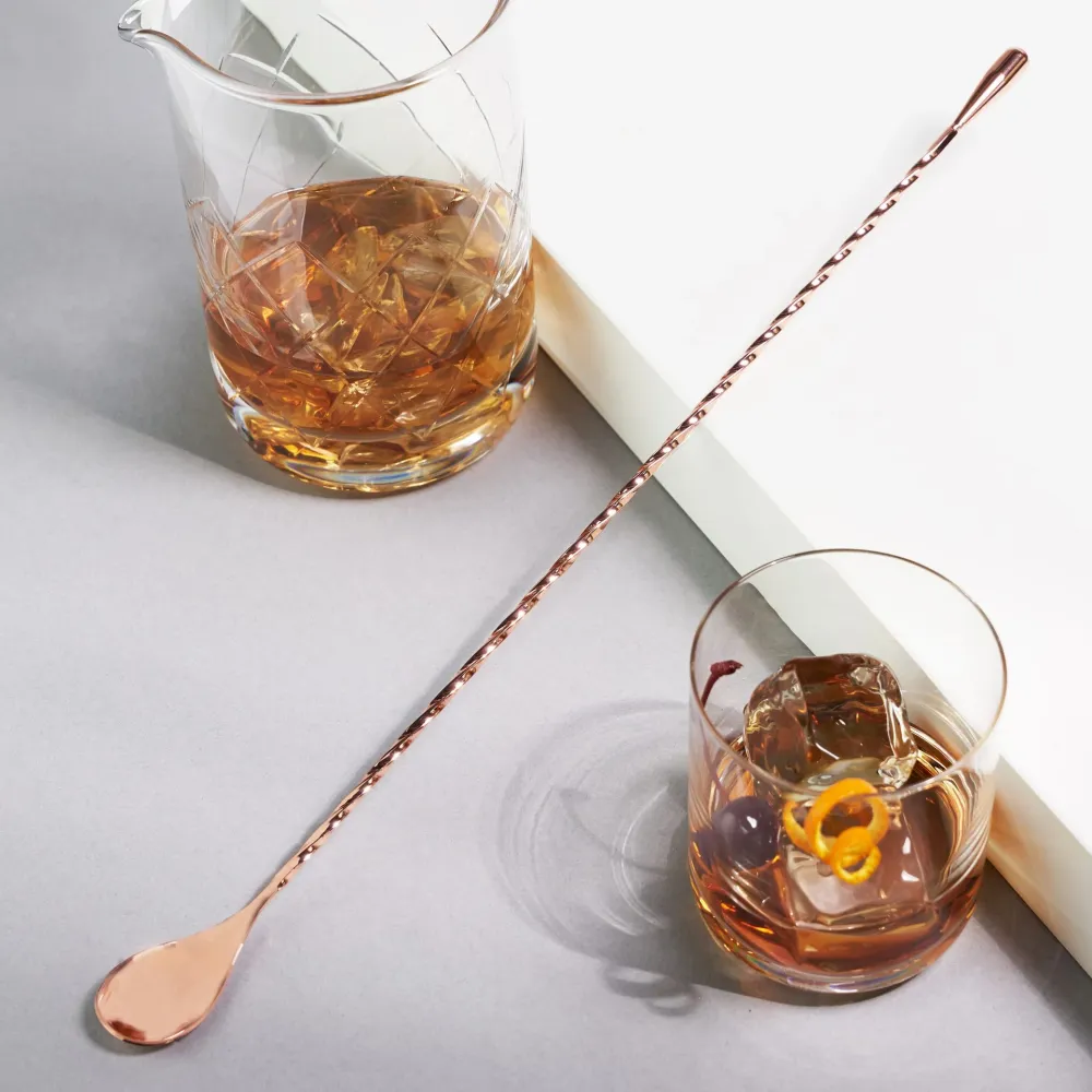 Glas FunNordic Summit 40cm Viktad Barsked i koppar Viski®