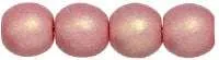 Tjeckiska Druks - Neon Maroon 4 mm, 50-pack