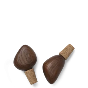 Cairn Wine Stoppers - Set 2 - Rich Brown