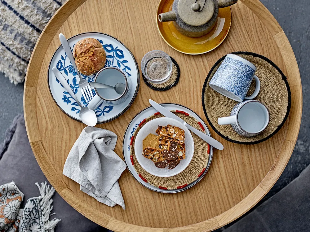 Molly Muggar set om tre, Blue, Stoneware