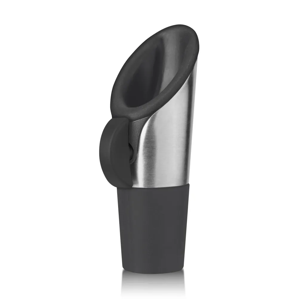 Vintillbehör FunNordic Vinkaraff och Stopper i grafit av Innovine™