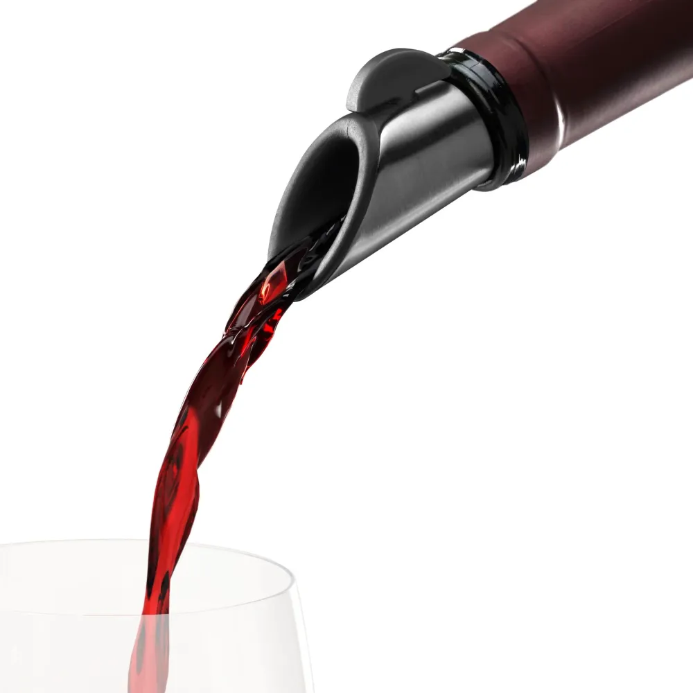 Vintillbehör FunNordic Vinkaraff och Stopper i grafit av Innovine™