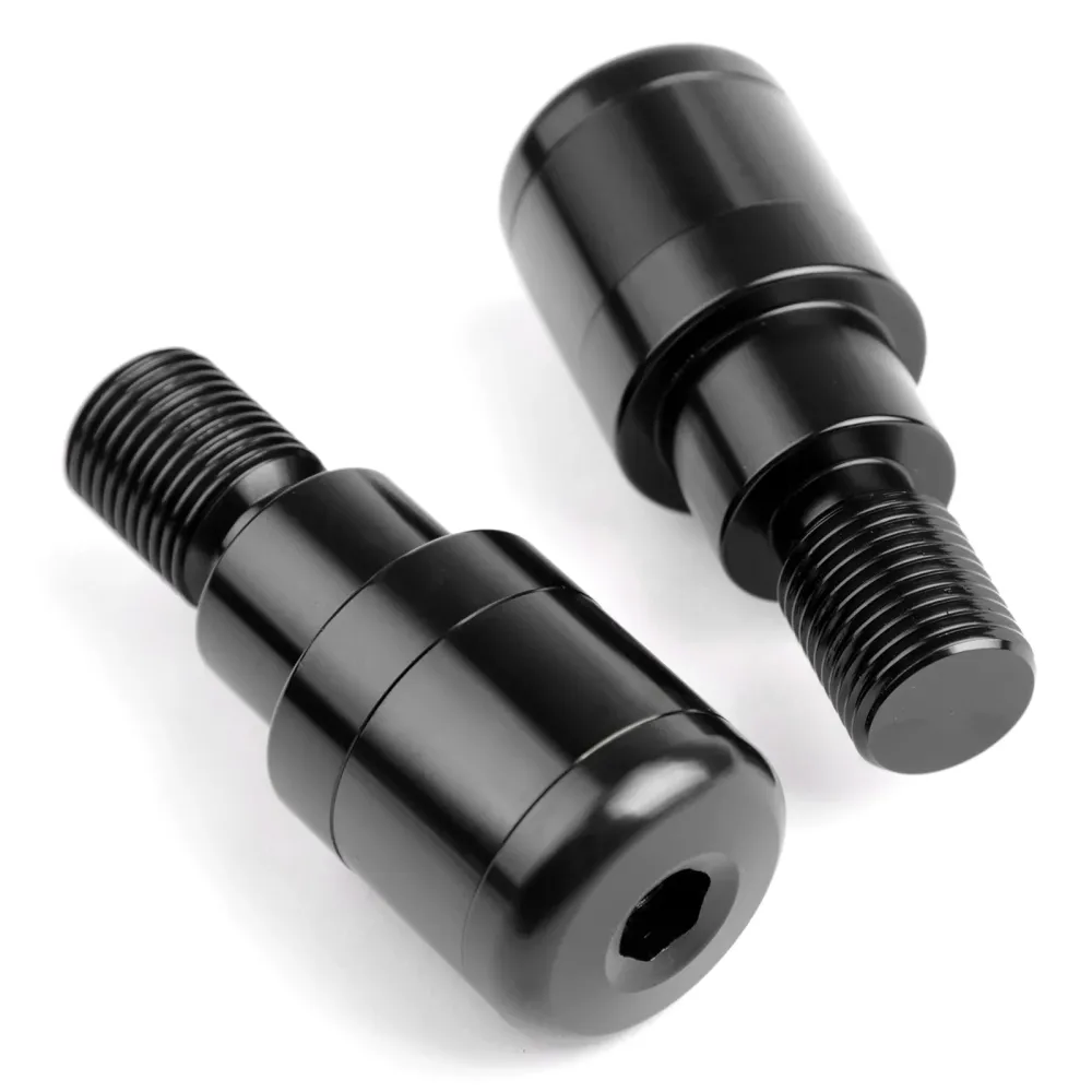 Aluminium Hand Bar Ends CNC Motorcykel Hand Bar Ends för Yamaha MT-07 FZ-07 MT-09 MT-10 XJ6 2010-2015