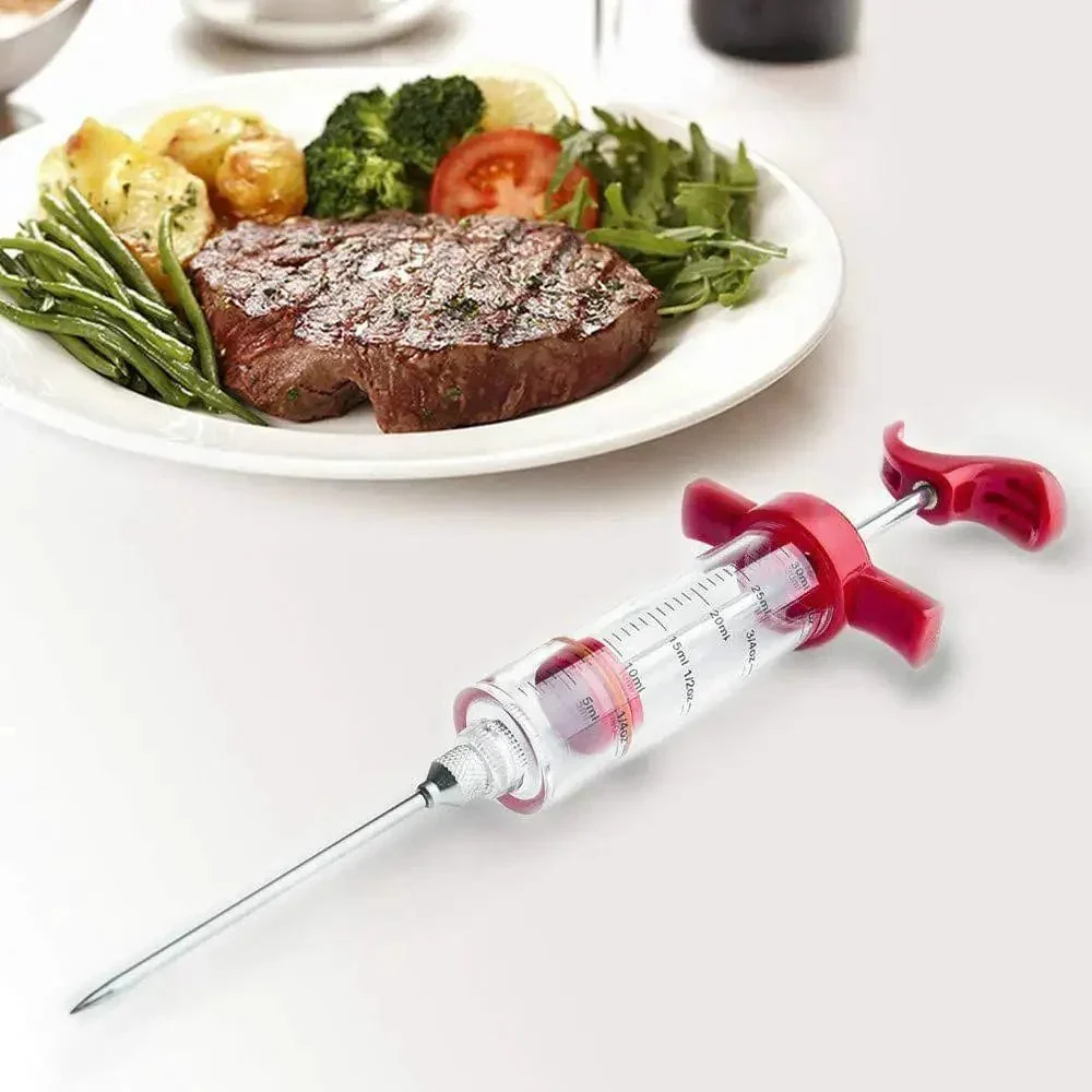 Spruta för marinadinsprutning för grill 30 ml - BBQ köksaccessoar