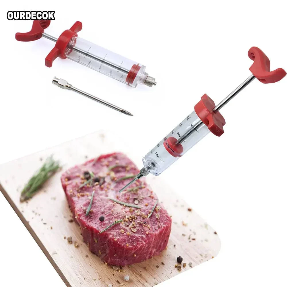 Spruta för marinadinsprutning för grill 30 ml - BBQ köksaccessoar