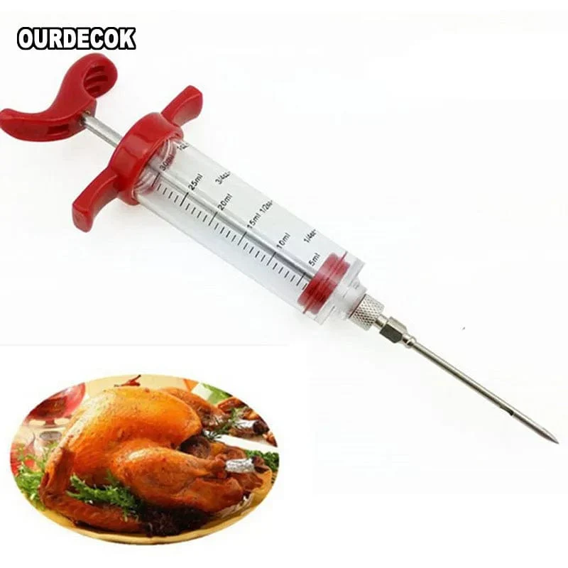 Spruta för marinadinsprutning för grill 30 ml - BBQ köksaccessoar