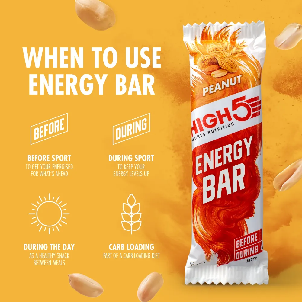 HIGH5 ENERGY BAR (55 g) Jordnöt