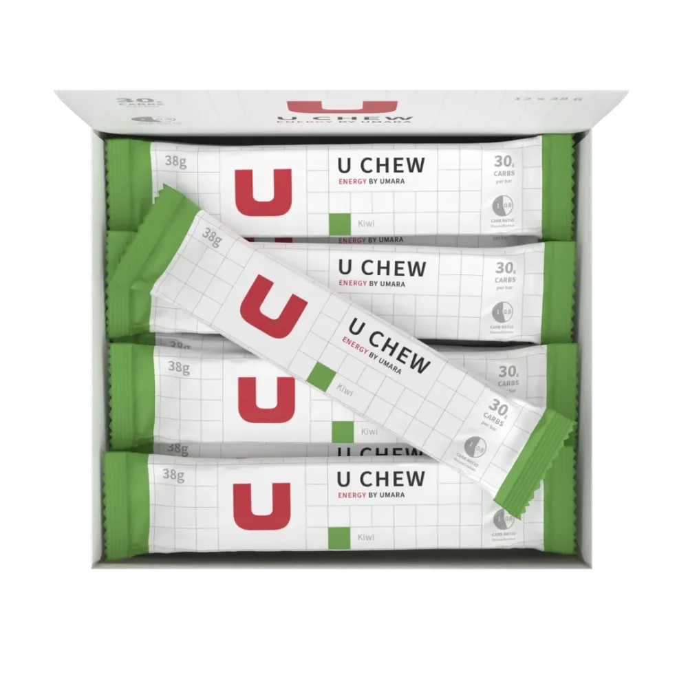 UMARA U CHEW 30g carbs - Kiwi (12-pack)