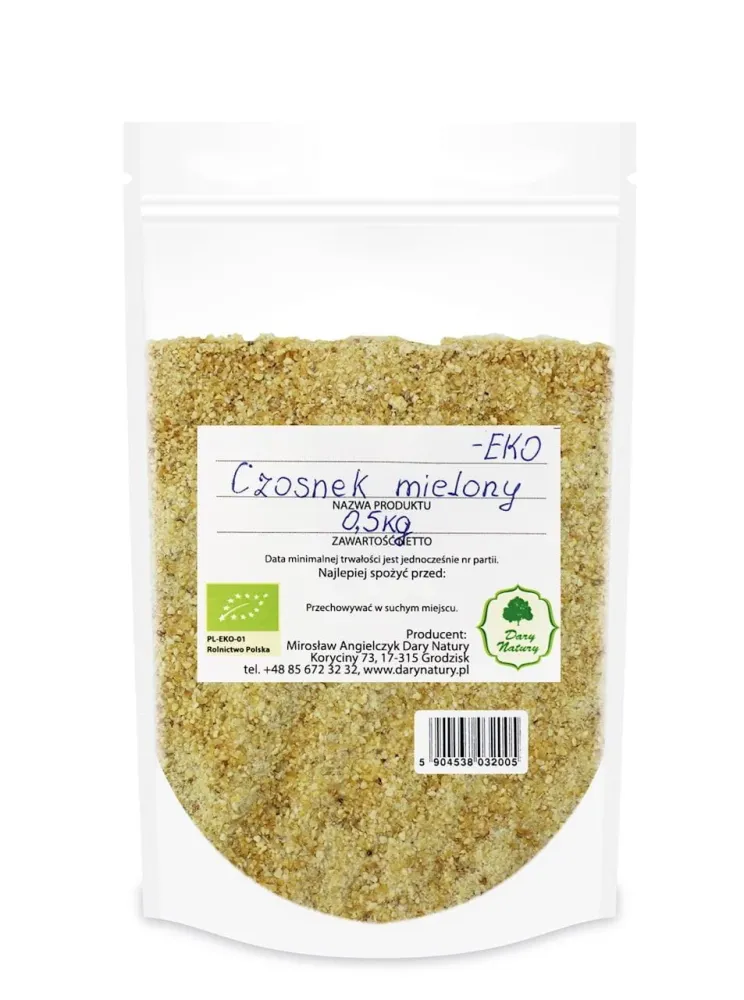 Malet EKO-vitlök 500 g - HORECA (DARY NATURY)