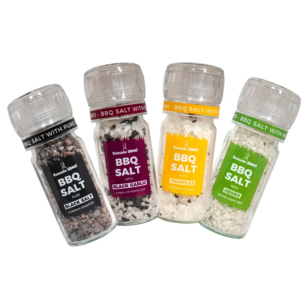 Kamado Sumo BBQ Salt Black Garlic