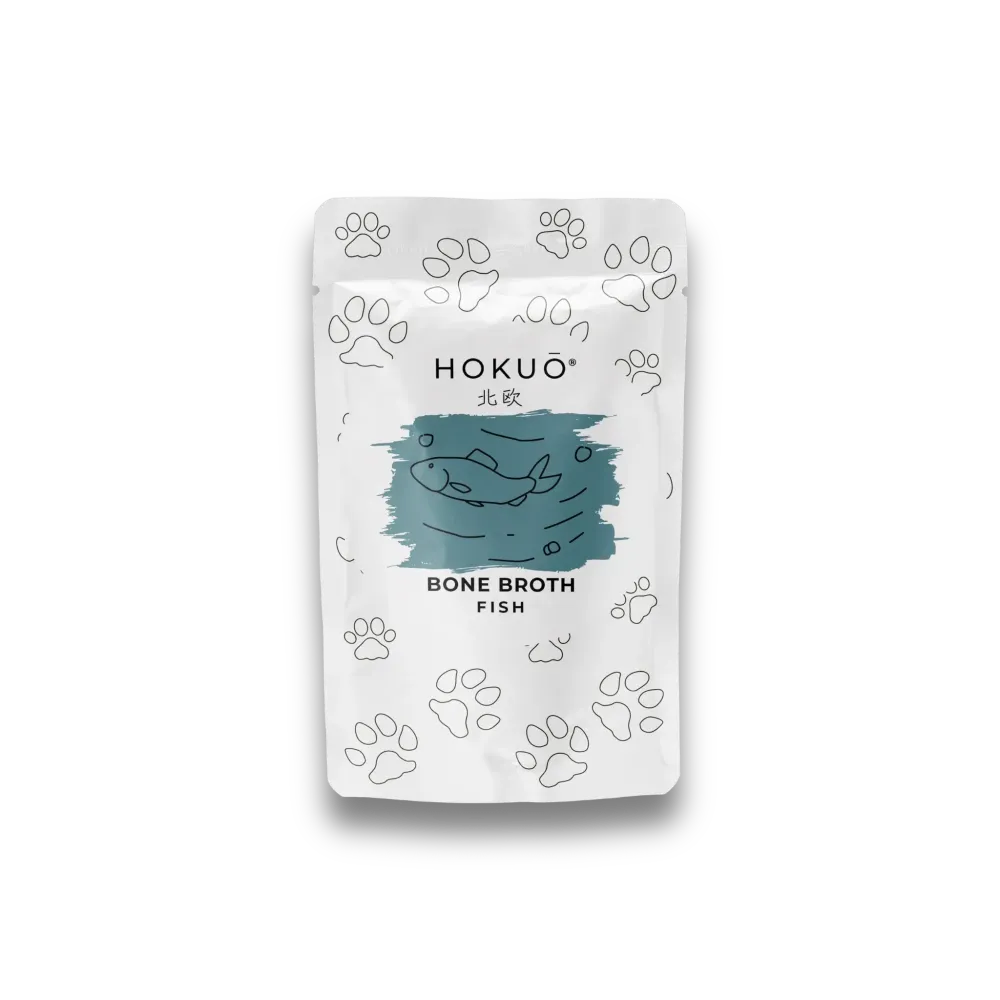 Hokuō® - Benbuljong - Fisksmak - 230 ml och 100 ml